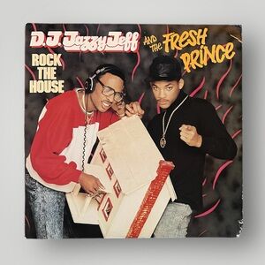 DJ Jazzy Jeff and the Fresh Prince - Rock The House (1987 Original) Vinyl Record